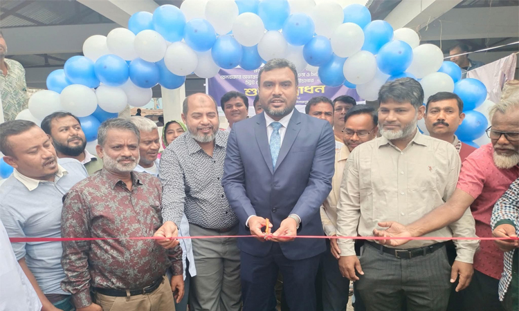 দিনাজপুর রেলবাজারে স্থাপনা নির্মাণে প্রকল্প উদ্বোধন