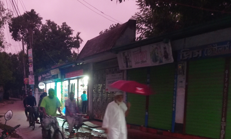 নীলফামারীতে তিন দিনের বৃষ্টিতে শীতের আগমনি