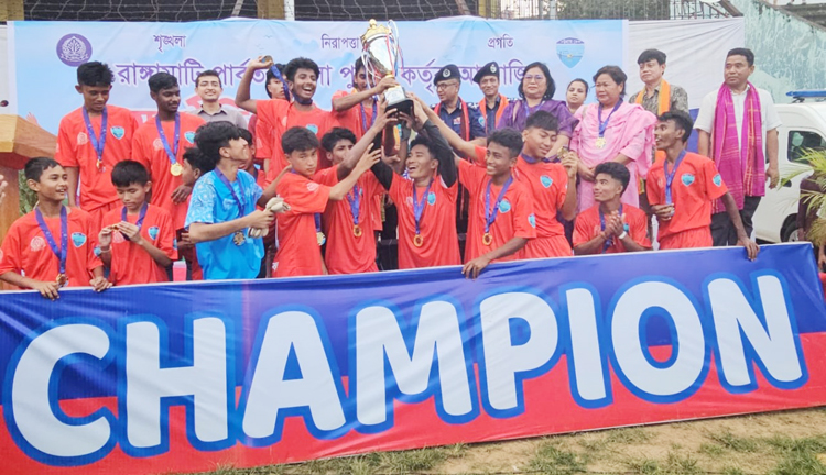 সম্প্রীতি বন্ধন সুদৃঢ় করতে রাঙ্গামাটিতে জেলা পুলিশের ক্রীড়া প্রতিযোগিতা