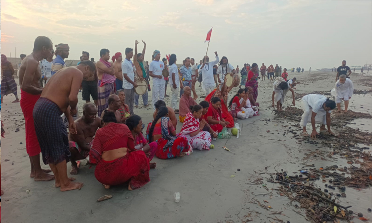 দুবলার চরে তিন দিনব্যাপী রাসপূজা সমাপ্ত