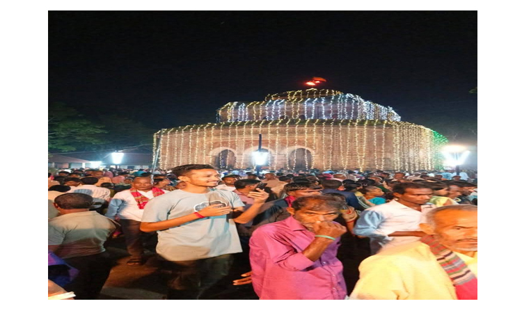 কান্তজিউ মন্দিরে মাসব্যাপী রাস মেলা শুরু
