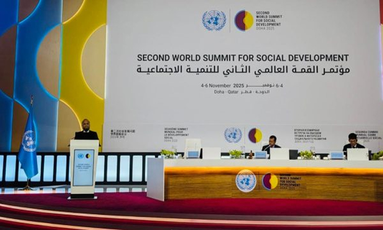 সামাজিক উন্নয়নে দৃঢ় আন্তর্জাতিক অংশীদারিত্বের আহ্বান বাংলাদেশের