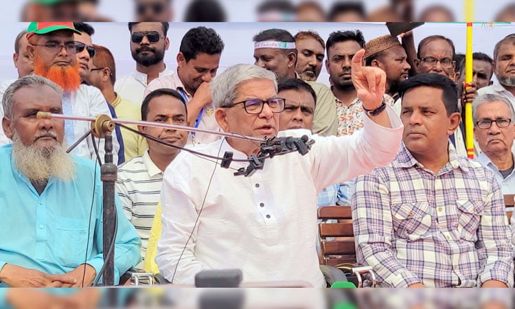 জনগণ সংকট বোঝে না, তারা শুধু ভোট দিতে চায় : মির্জা ফখরুল