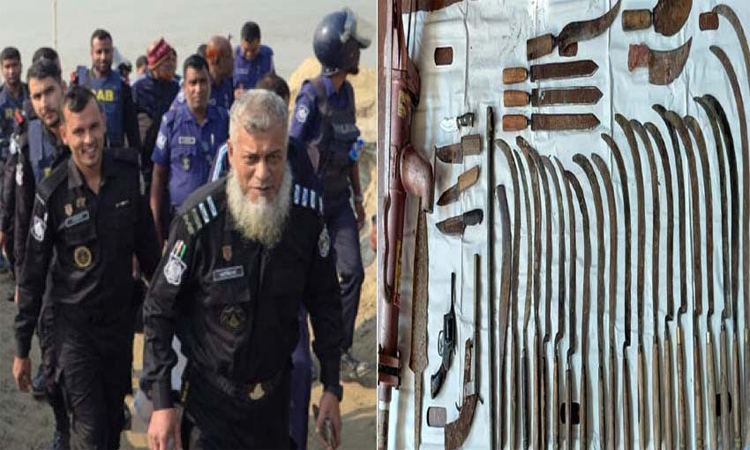 পদ্মার চরে ‘অপারেশন ফার্স্ট লাইট’, গ্রেপ্তার ৬৭