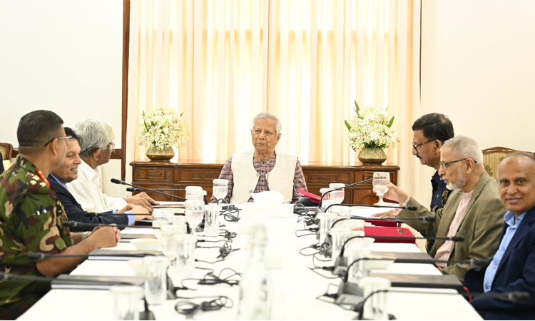 জাতীয় রূপান্তরে জন্য বিএনসিসি সম্প্রসারণ ও শক্তিশালী করার আহ্বান প্রধান উপদেষ্টার