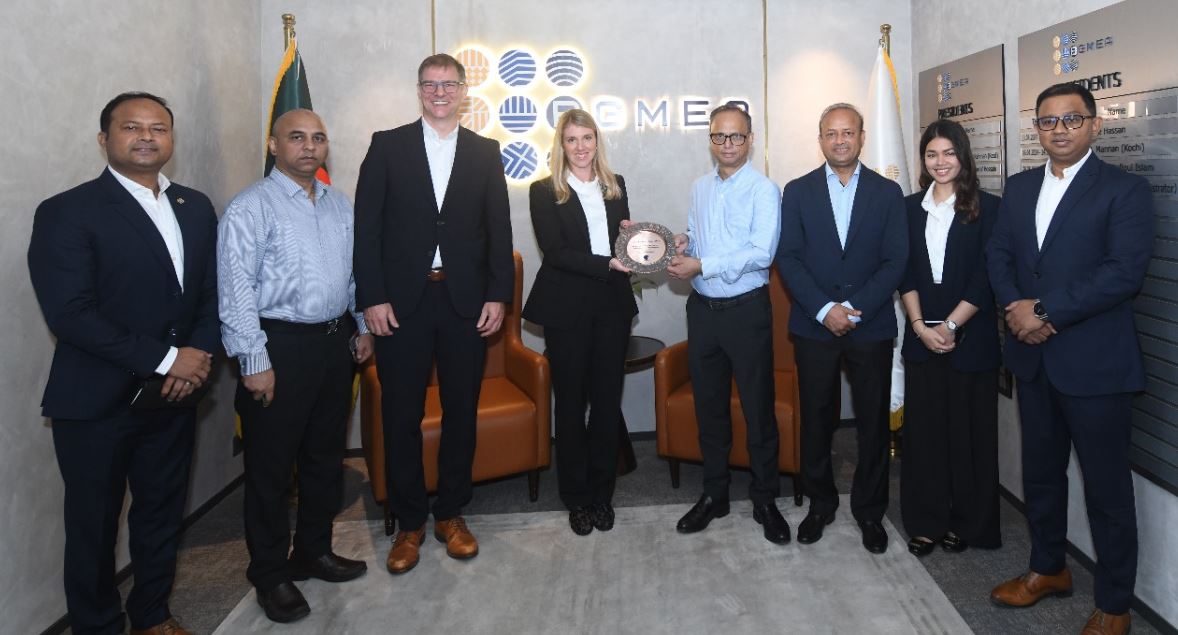 বিজিএমইএ সভাপতির সঙ্গে হোহেনস্টাইন গ্রুপের প্রতিনিধিদলের বৈঠক অনুষ্ঠিত