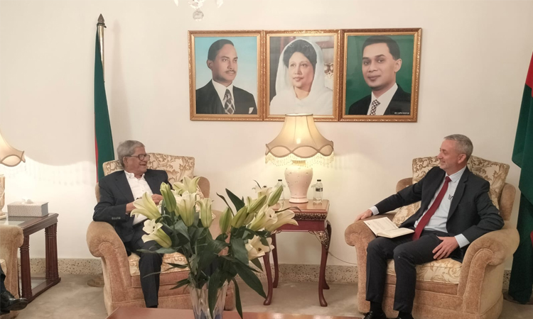 মির্জা ফখরুলের সঙ্গে ইইউ রাষ্ট্রদূত মিলারের সাক্ষাৎ