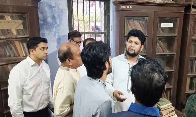 শতবর্ষী রামমালা গ্রন্থাগারের দুষ্প্রাপ্য পুথিসমূহের ডিজিটাল সংরক্ষণ করা হবে