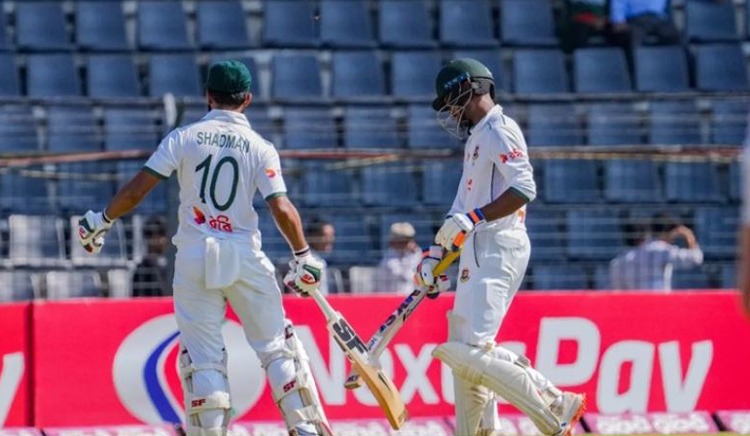 জয়ের দুর্দান্ত সেঞ্চুরিতে লিড নিল বাংলাদেশ