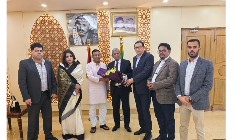 ফিলিস্তিন রাষ্ট্রদূতের নৈশভোজে অংশ নিয়েছেন বিএনপির নেতৃবৃন্দ