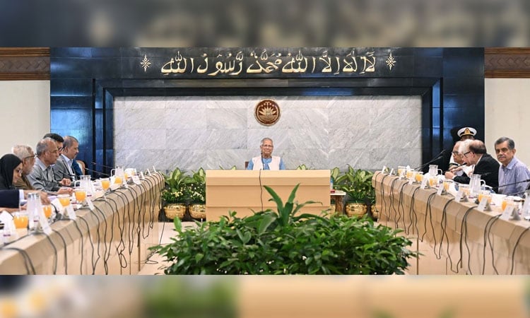 উপদেষ্টা পরিষদের বৈঠক অনুষ্ঠিত