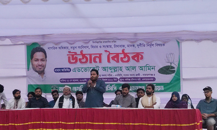 বৈষম্য দূর করে জনগণের অধিকার বাস্তবায়নে কাজ করছে এনসিপি : আল আমিন