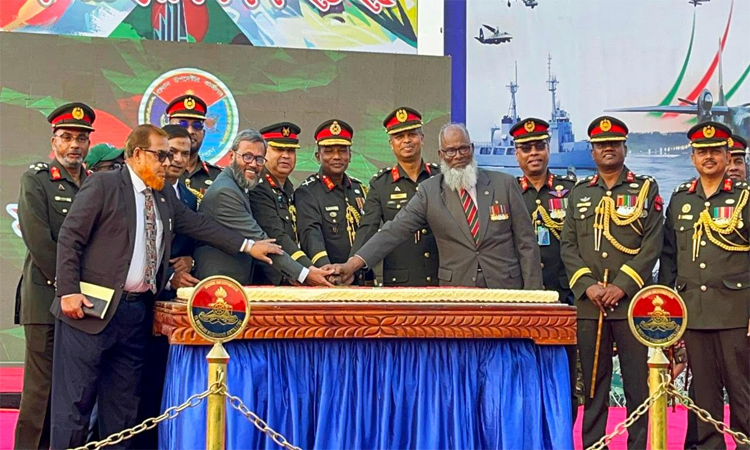 বগুড়া সেনানিবাসে সশস্ত্র বাহিনী দিবস পালিত