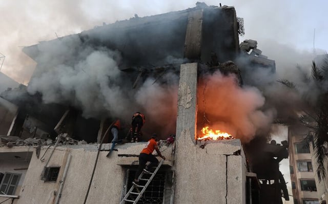 ইসরাইলি বিমান হামলায় গাজায় নিহত ২১, অনেকেই আহত 