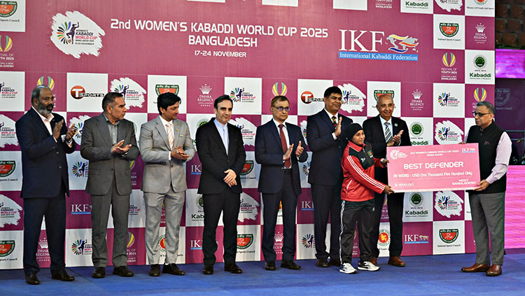 কাবাডি বিশ্বকাপে সেরা ডিফেন্ডার বাংলাদেশের স্মৃতি, সেরা খেলোয়াড় ভারতের সাঞ্জু