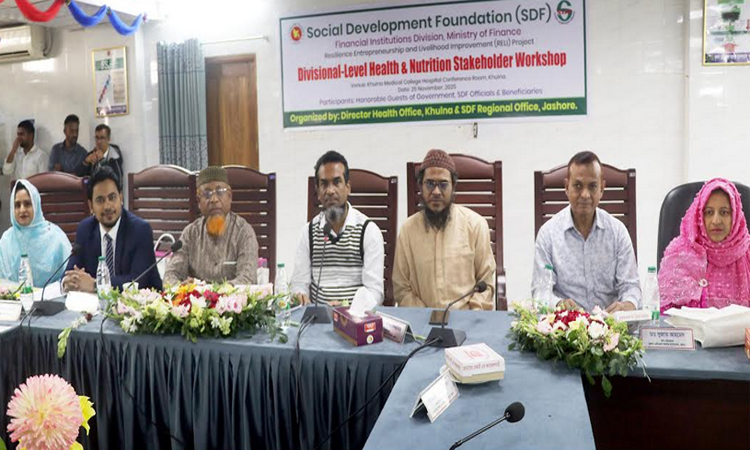 খুলনায় স্বাস্থ্য ও পুষ্টি বিষয়ক কর্মশালা