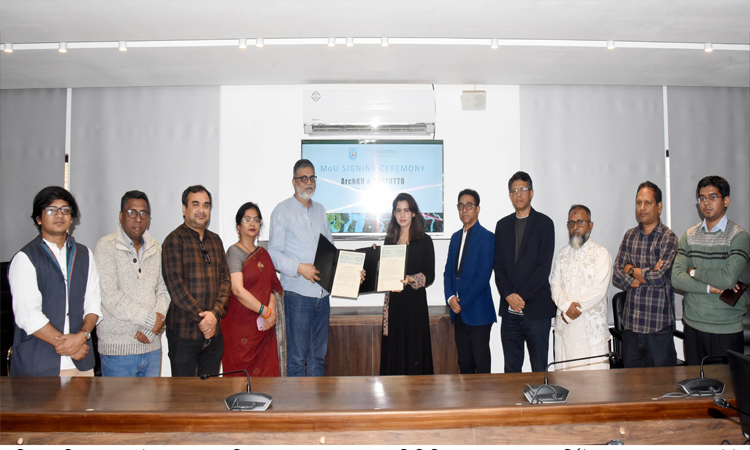 খুবিতে রফিক আজম ট্রাভেল স্কলারশিপ চালুর লক্ষ্যে এমওইউ স্বাক্ষর