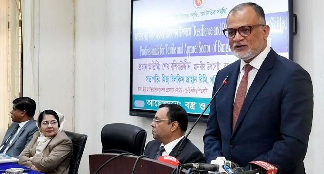 বস্ত্রখাতে আবেগের বশবর্তী হয়ে কোনো ভুল সিদ্ধান্ত নেওয়া হবে না : শেখ বশিরউদ্দীন