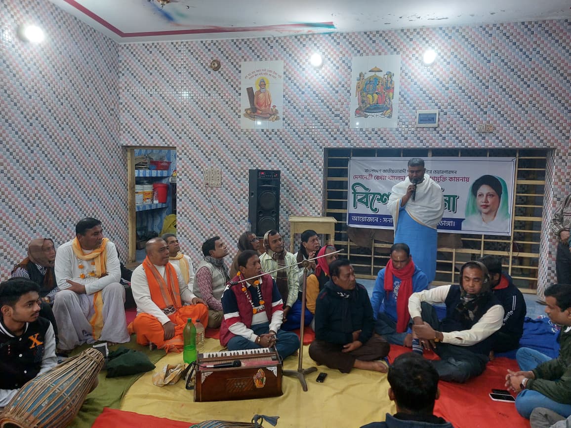 খালেদা জিয়ার সুস্থতা কামনায় চুয়াডাঙ্গায় মন্দিরে বিশেষ প্রার্থনা