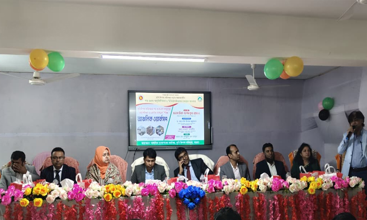 মাগুরায় শস্য গুদাম ঋণ কার্যক্রম আধুনিকীকরণে কর্মশালা