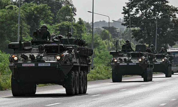 থাইল্যান্ড-কম্বোডিয়া সীমান্তে উত্তেজনা, থাই বিমানবাহিনীর হামলা