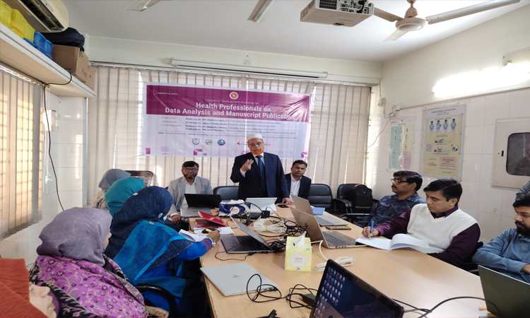 স্বাস্থ্য পেশাজীবীদের গবেষণা দক্ষতা বাড়াতে বিএমইউতে দুই দিনব্যাপী কর্মশালা
