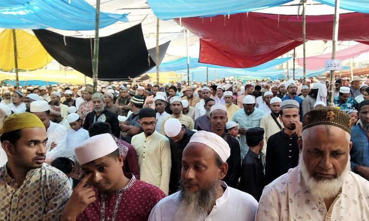 রংপুরে শুরু তিন দিনব্যাপী বিভাগীয় ইজতেমা