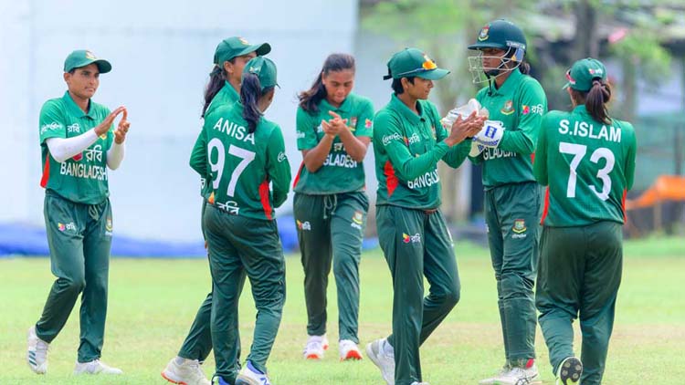 ব্যাটিং ব্যর্থতায় সিরিজ হারল বাংলাদেশ অনূর্ধ্ব-১৯ নারী দল